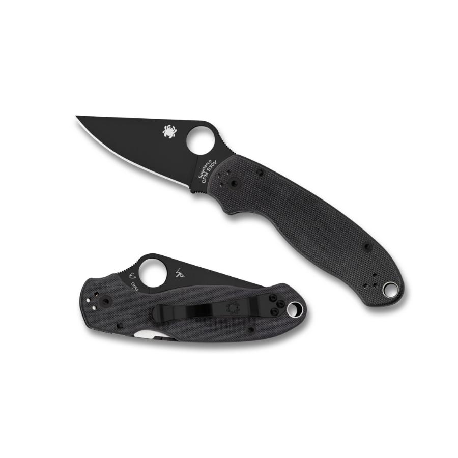 Spyderco Para 3 Knife in Black